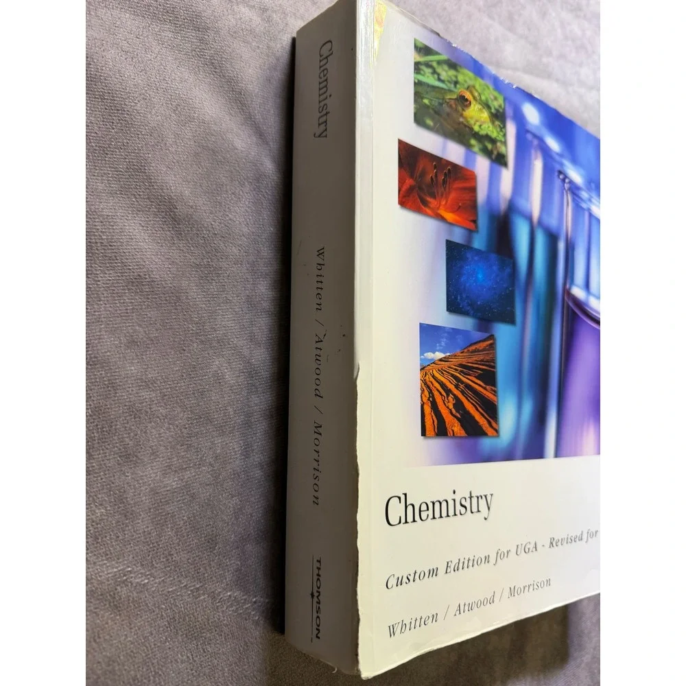 Chemistry Custom Edition for UGA Whitten Atwood Morrison 2007 Textbook softcover